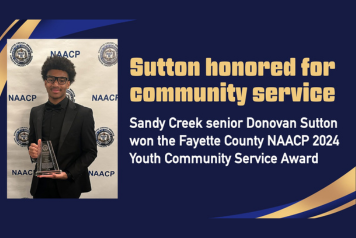  Donovan Sutton wins NAACP Youth Community Service Award